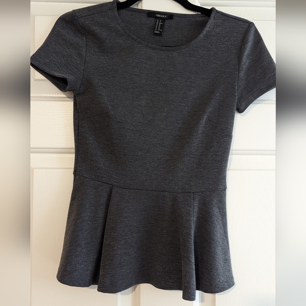 Forever 21 peplum blouses